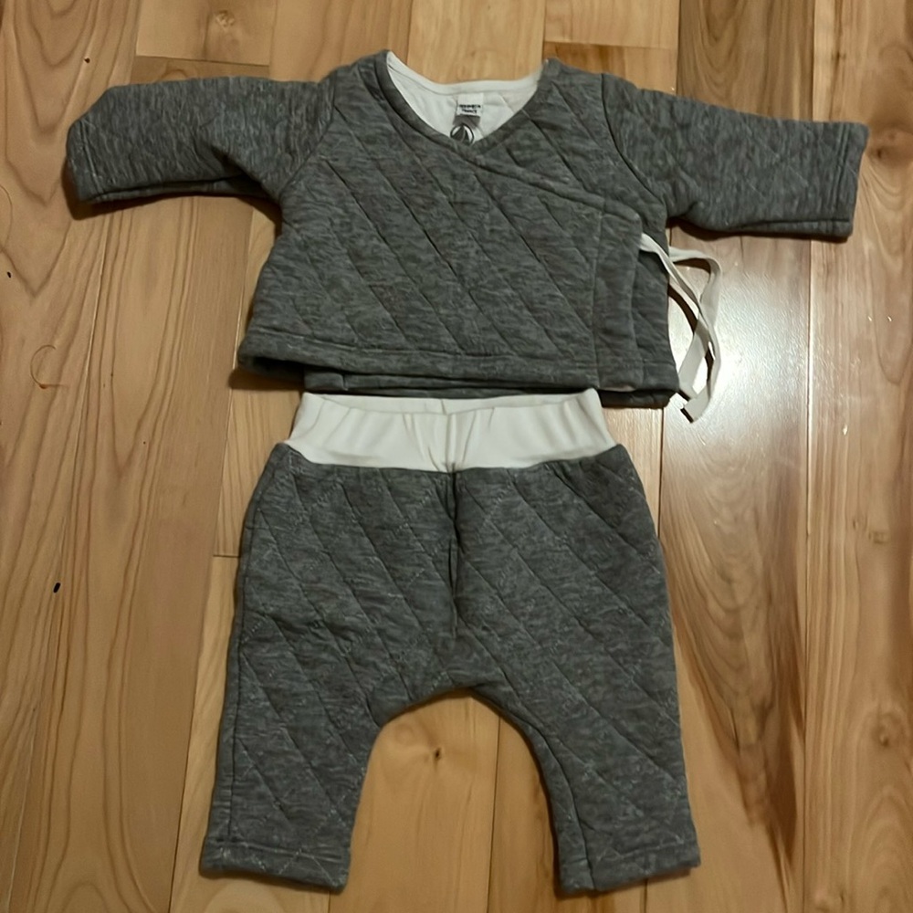 Petit bateau two piece set